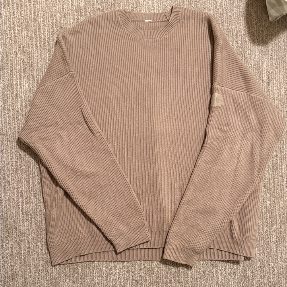 Alo Men's Tan Sweater